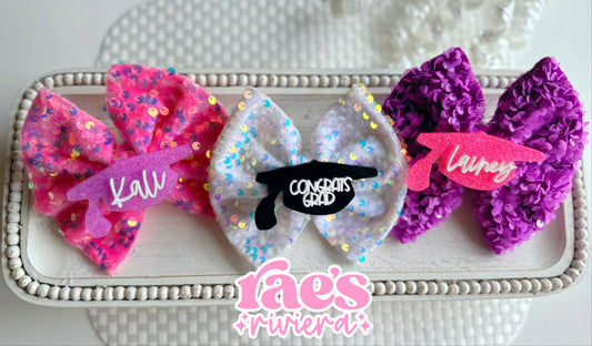 Grad Cap Hair Clip