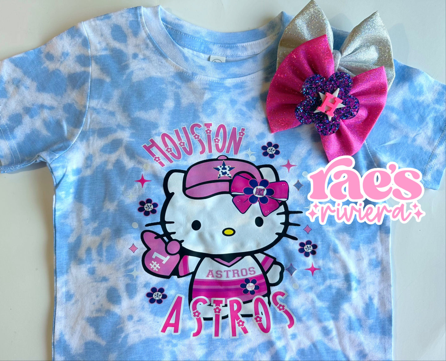 Astros HK Flower Tee ADULT