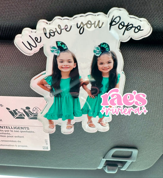 New Style Photo Simple Visor Clip