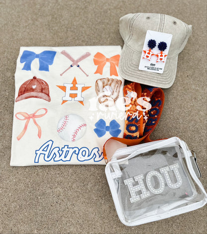 RR Astros OG Bow Tee