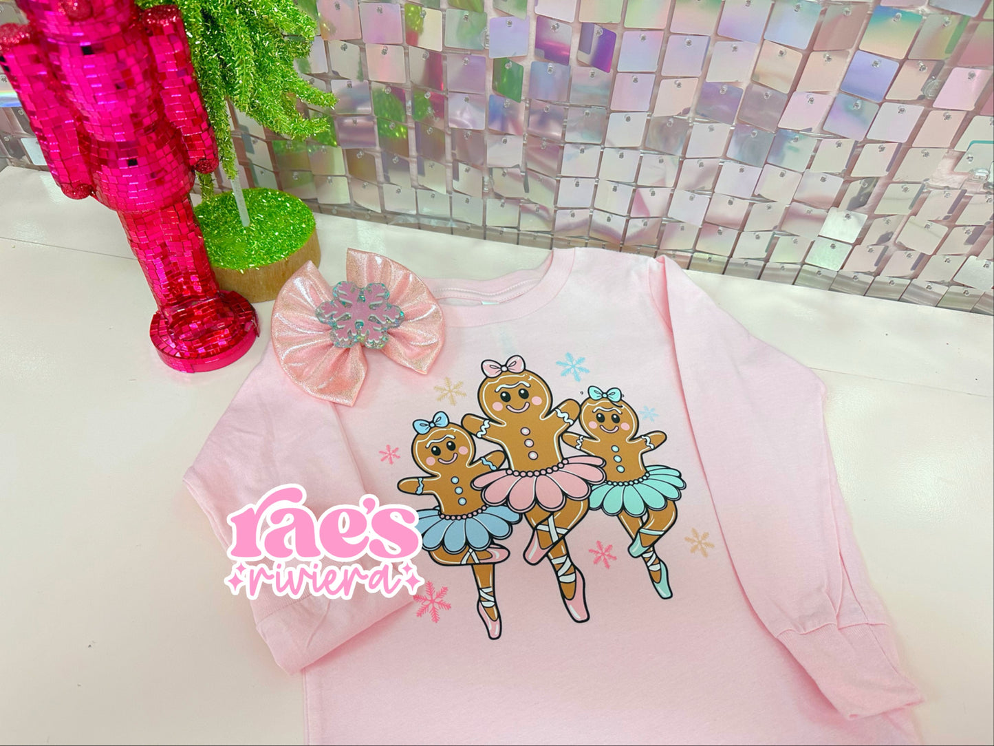 Day 2 Holiday Tee - Ballerina Gingerbread