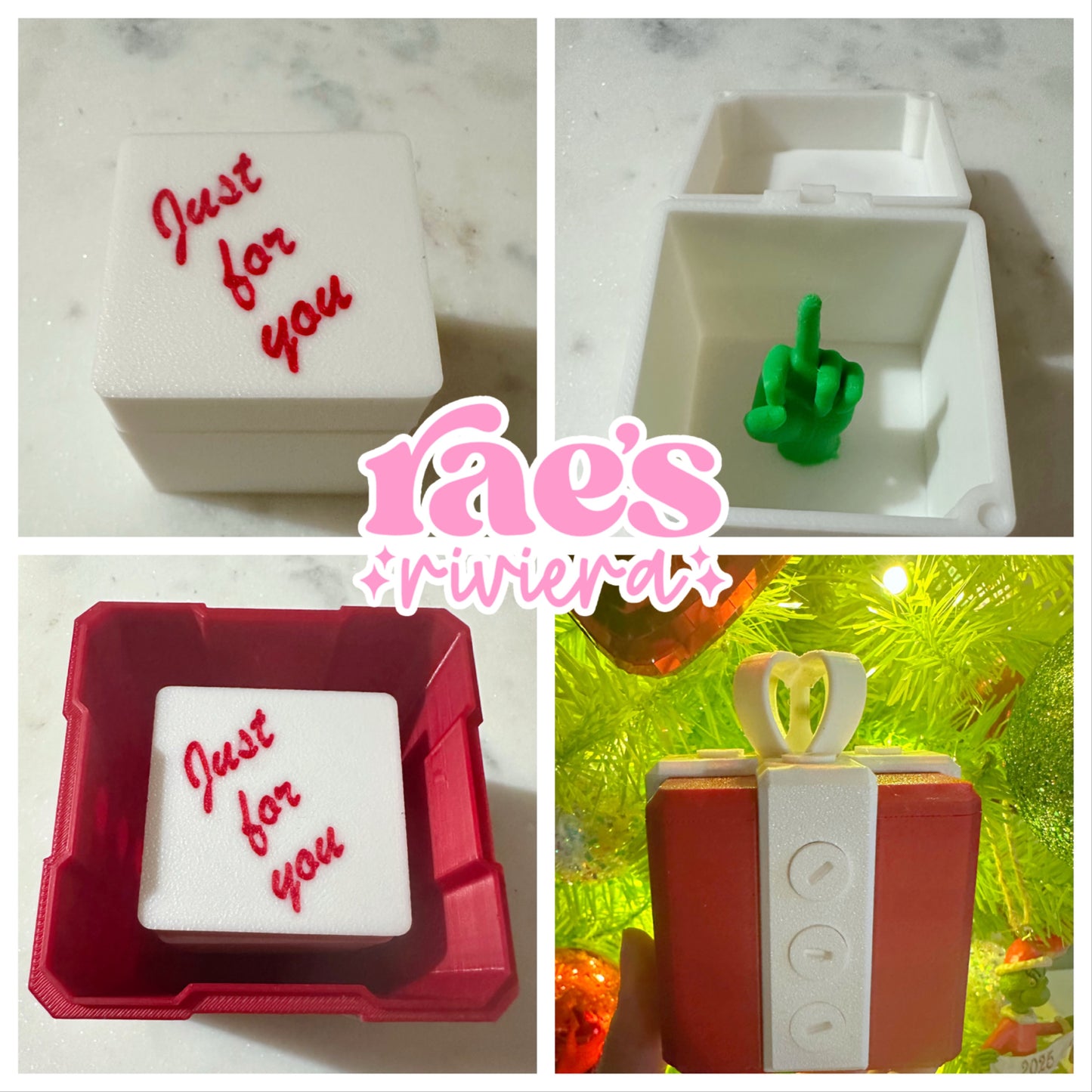 Annoying Gift Box- Just For You Middle Finger