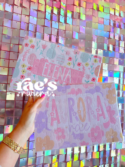 Mystery Spring/Easter Personalized Puzzle WS