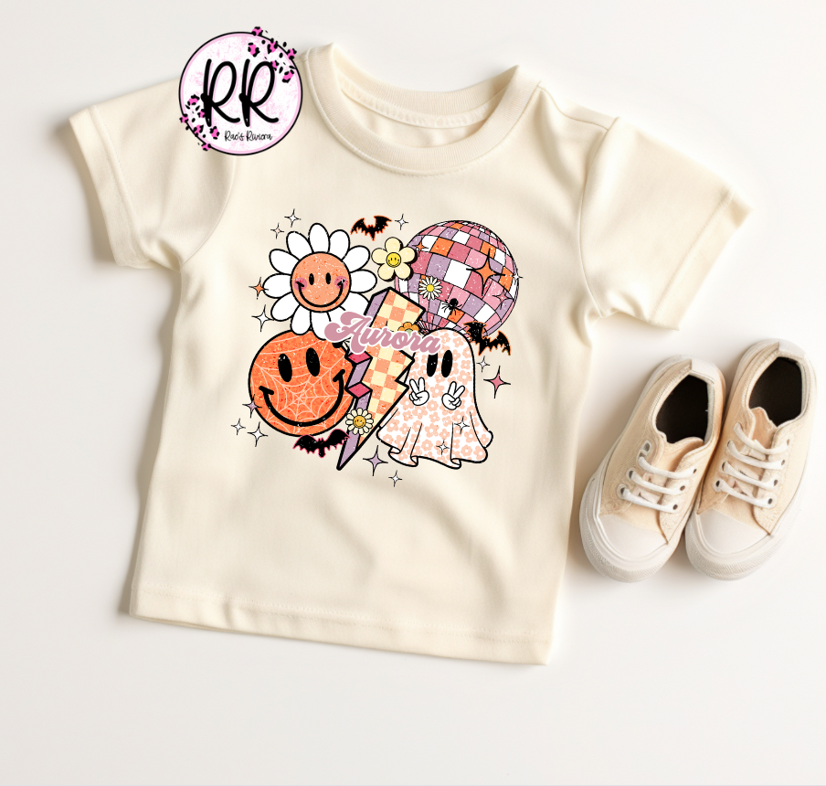 Retro Spooky Tee Kids