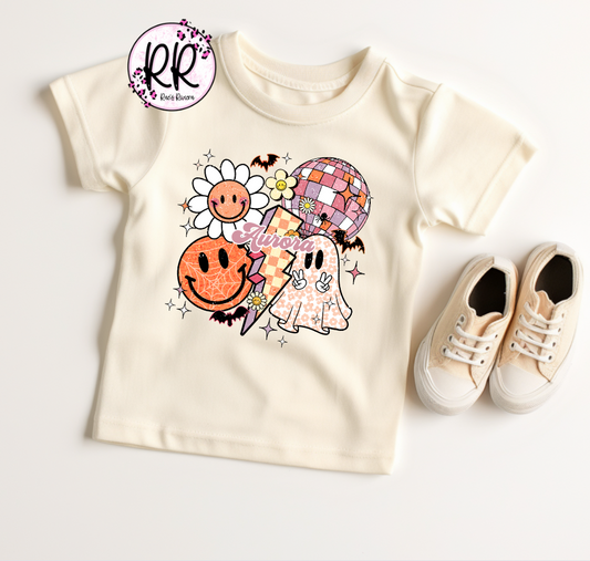 Retro Spooky Tee Kids