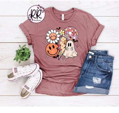 Retro Spooky Tee Kids