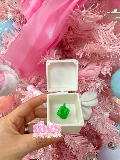Annoying Gift Box- Just For You Middle Finger