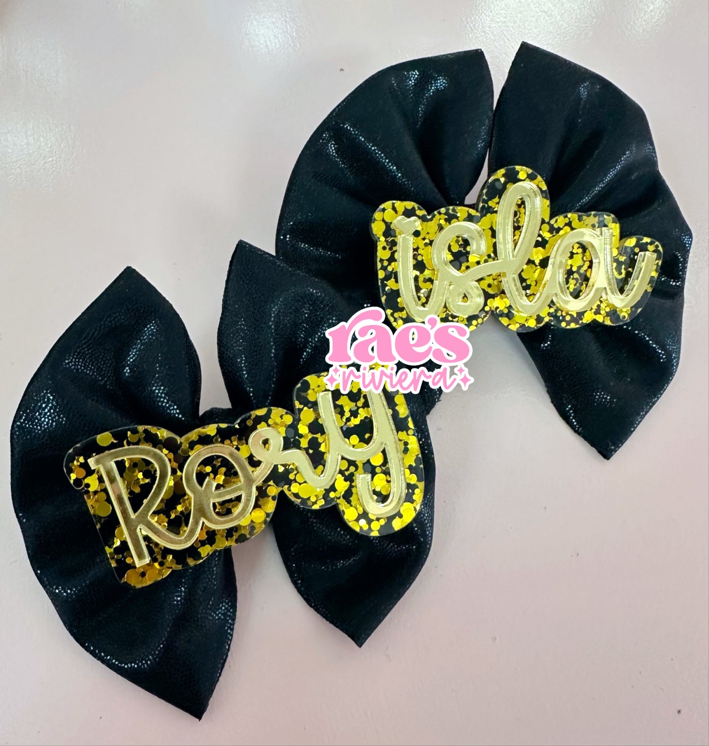 Midnight Moment Name Hair Clip Collection