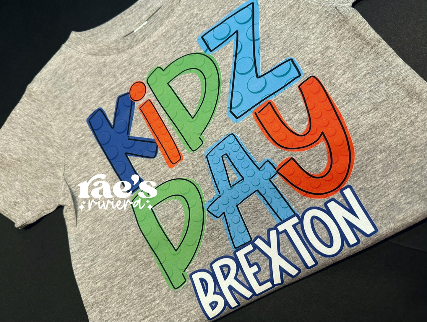 Kidz Day Blocks Tee