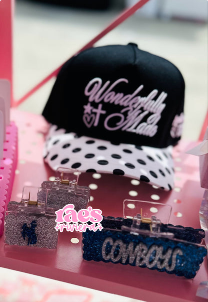 Personalized Claw Clips