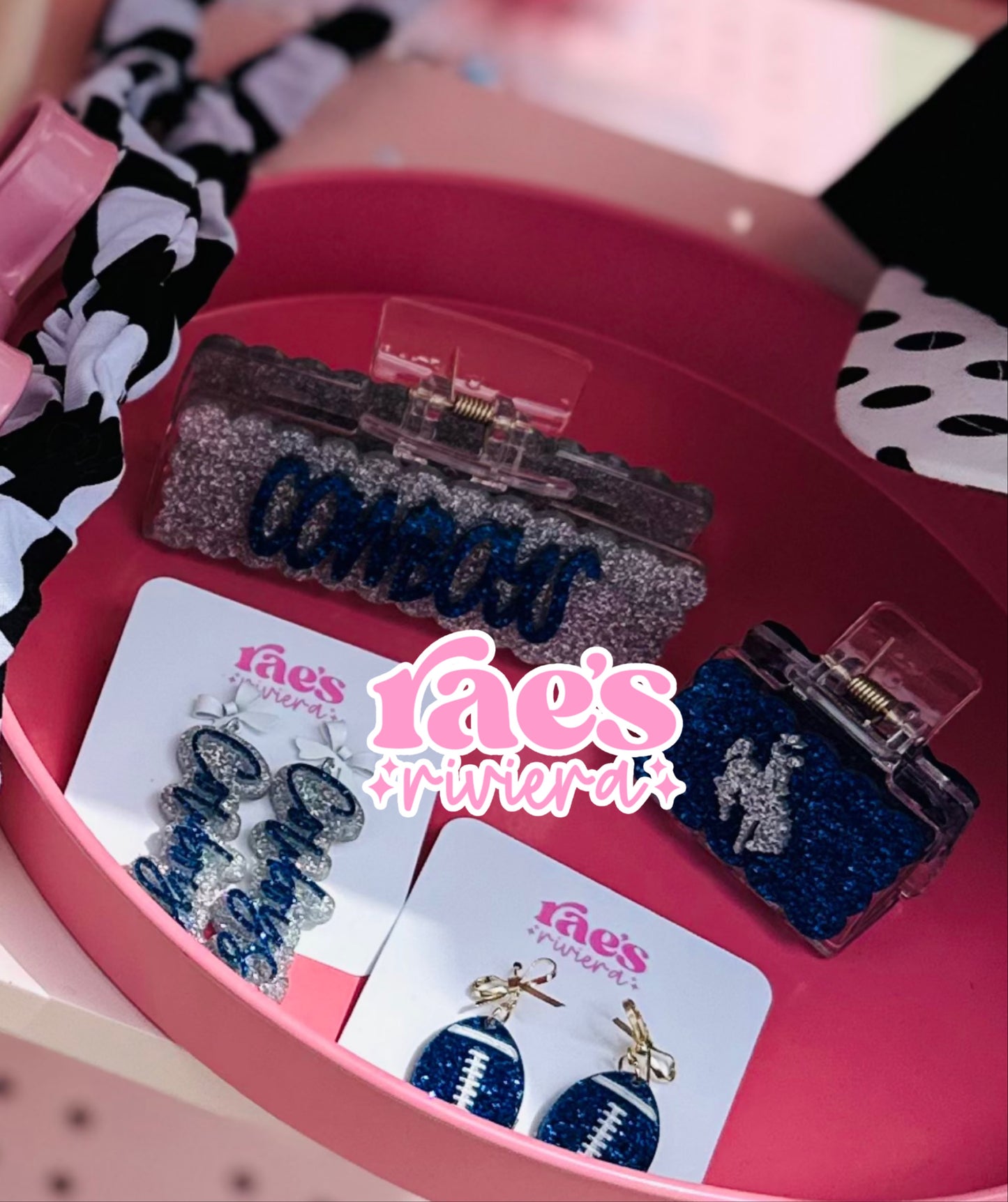 Personalized Claw Clips