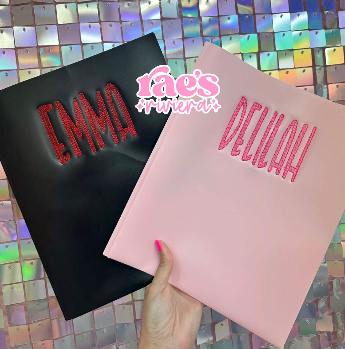 WS Embroidered Folders Primary