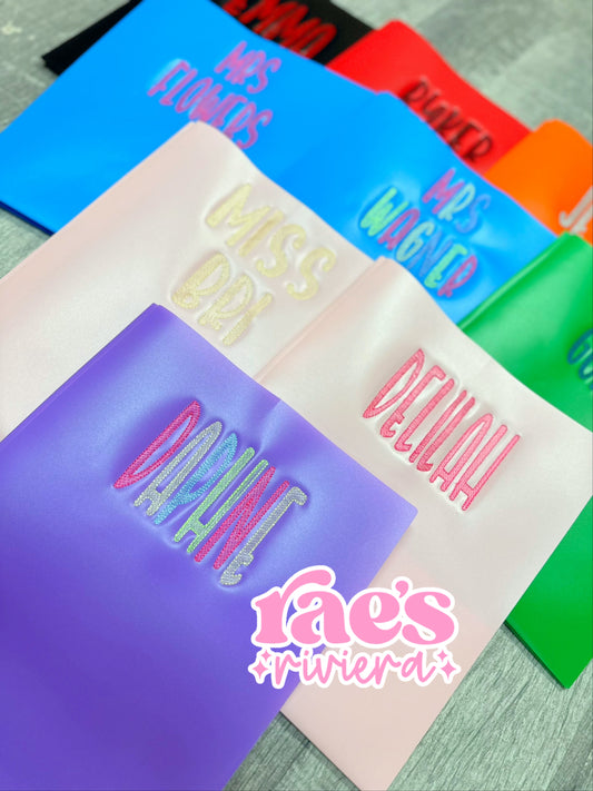 WS Embroidered Folders Primary