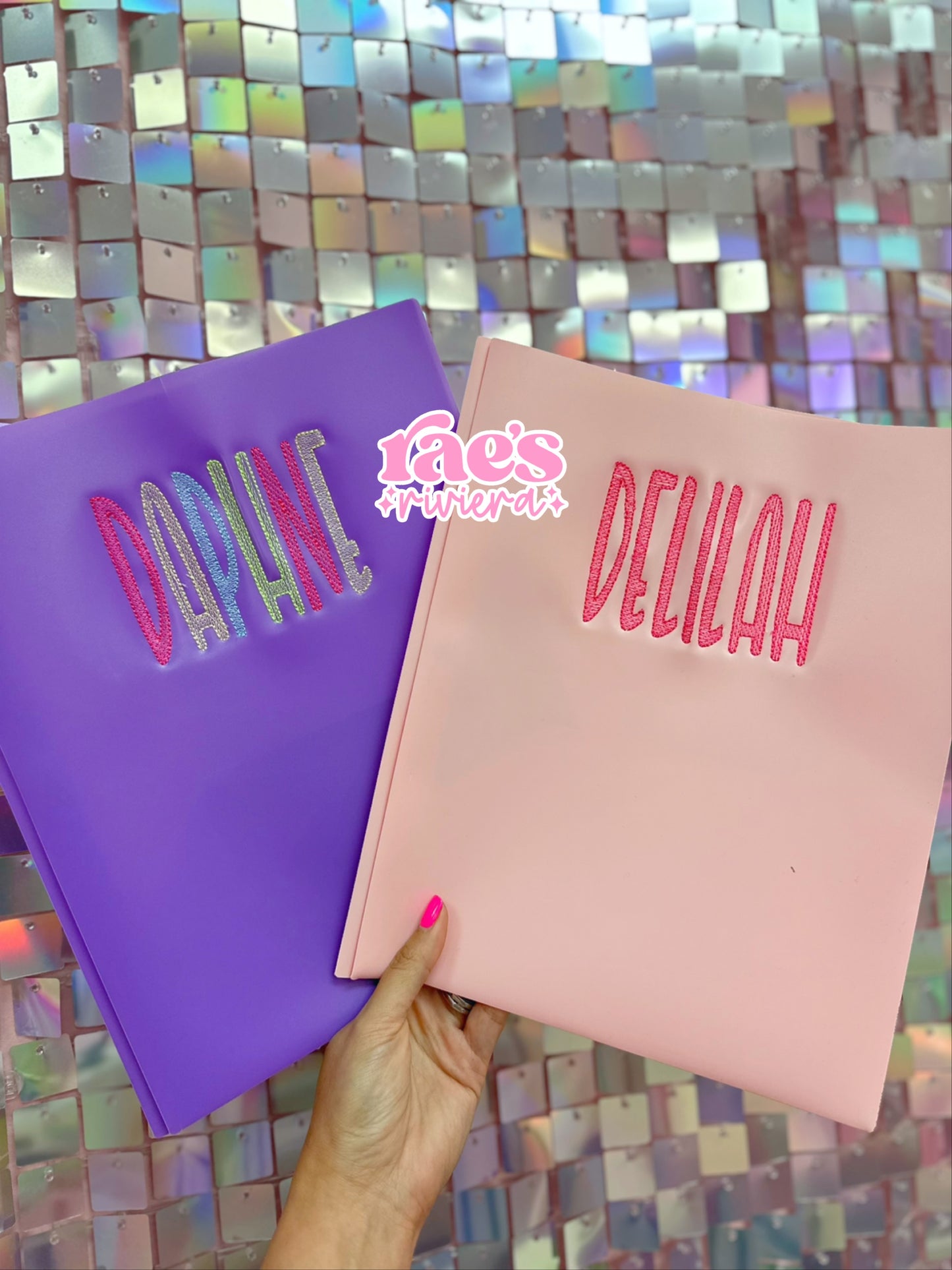 WS Embroidered Folders Primary