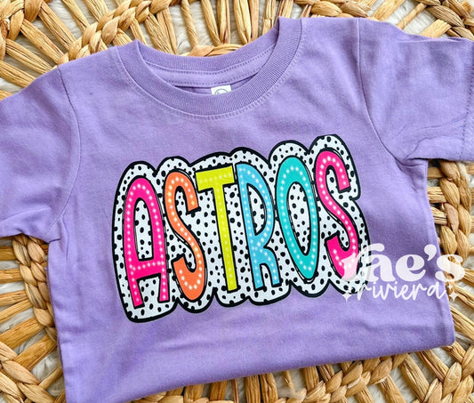 BRIGHT Astros Tee KIDS DEAL