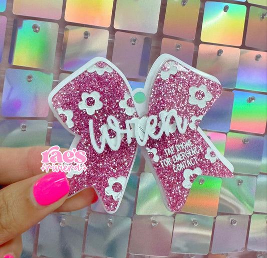WS Bow NFC Keychain/Bag Tag