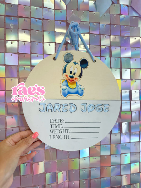 Mouse Birth Stat Sign