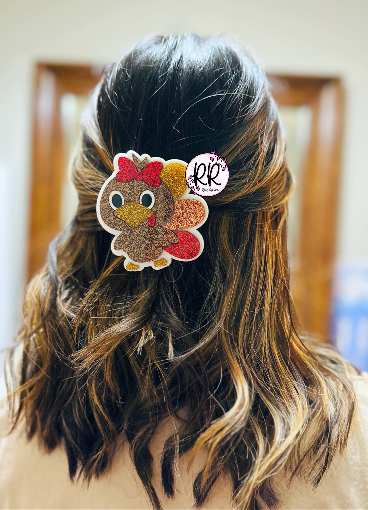 Turkey Hair Clip