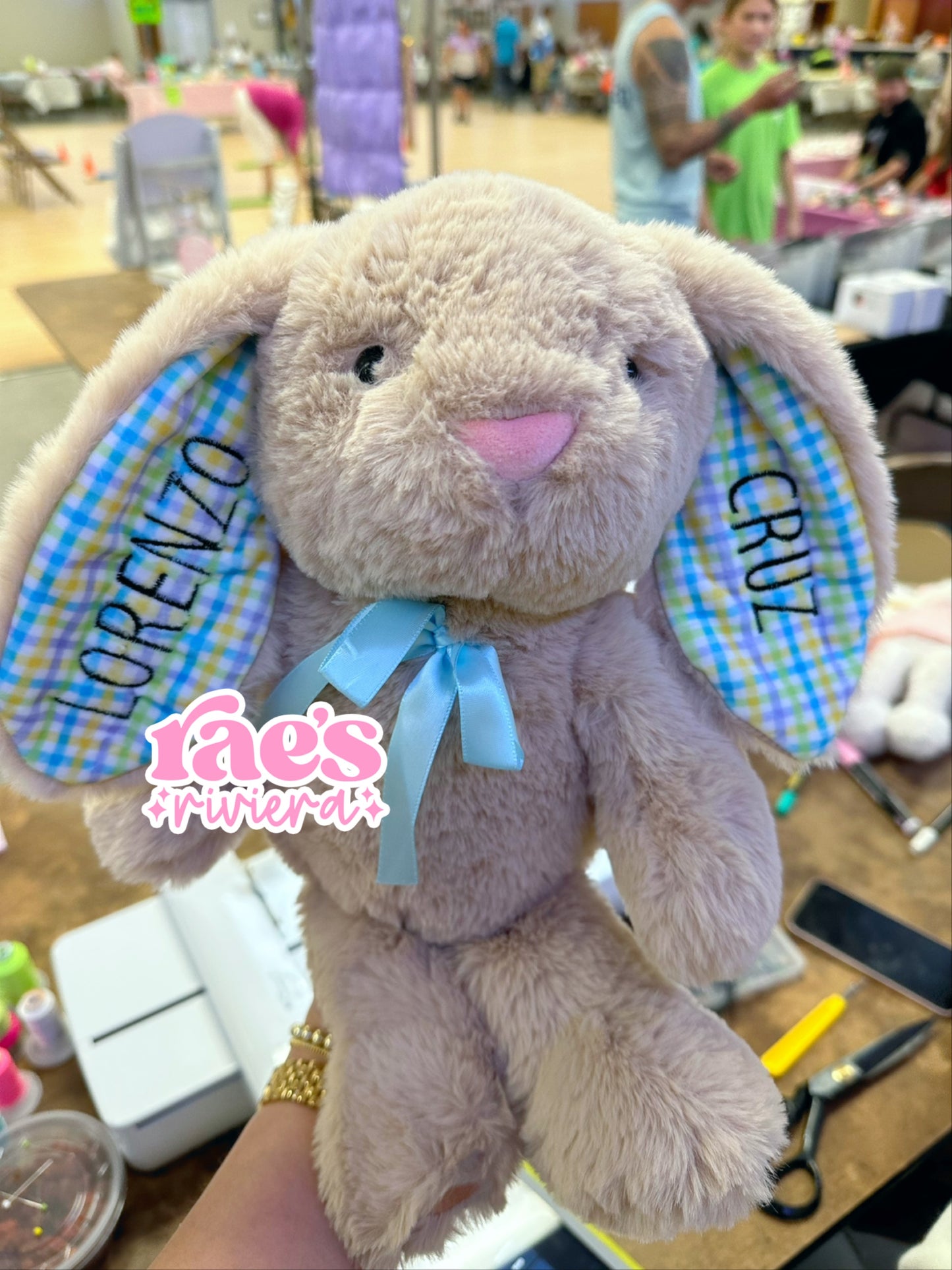 2025 Embroidered Bunnies