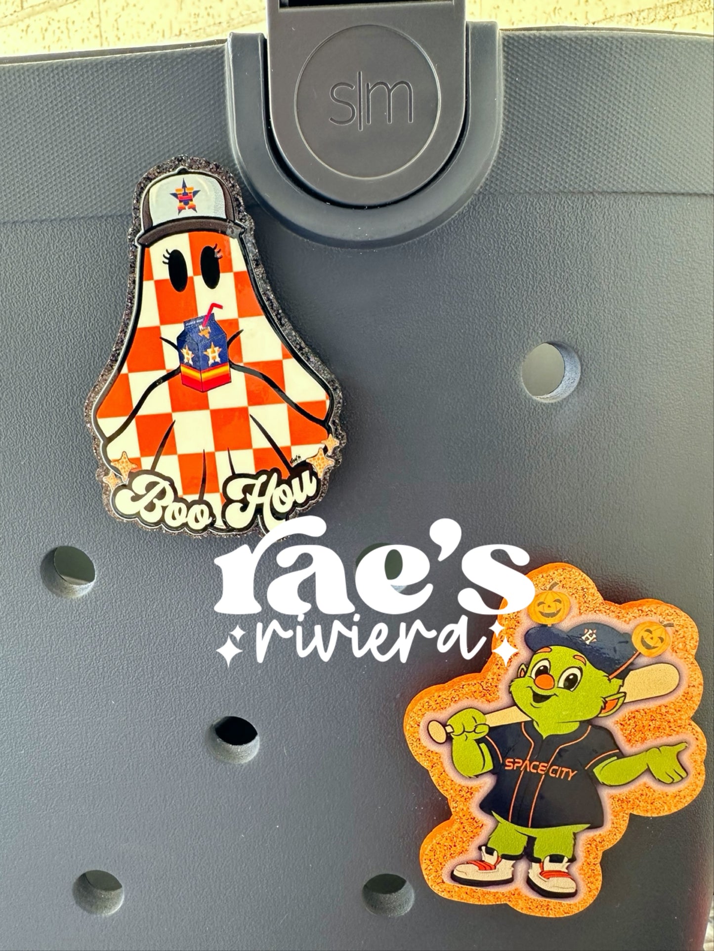 Astros Spooky Bag Charms