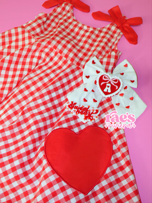 Sweetheart Society Heart Bow