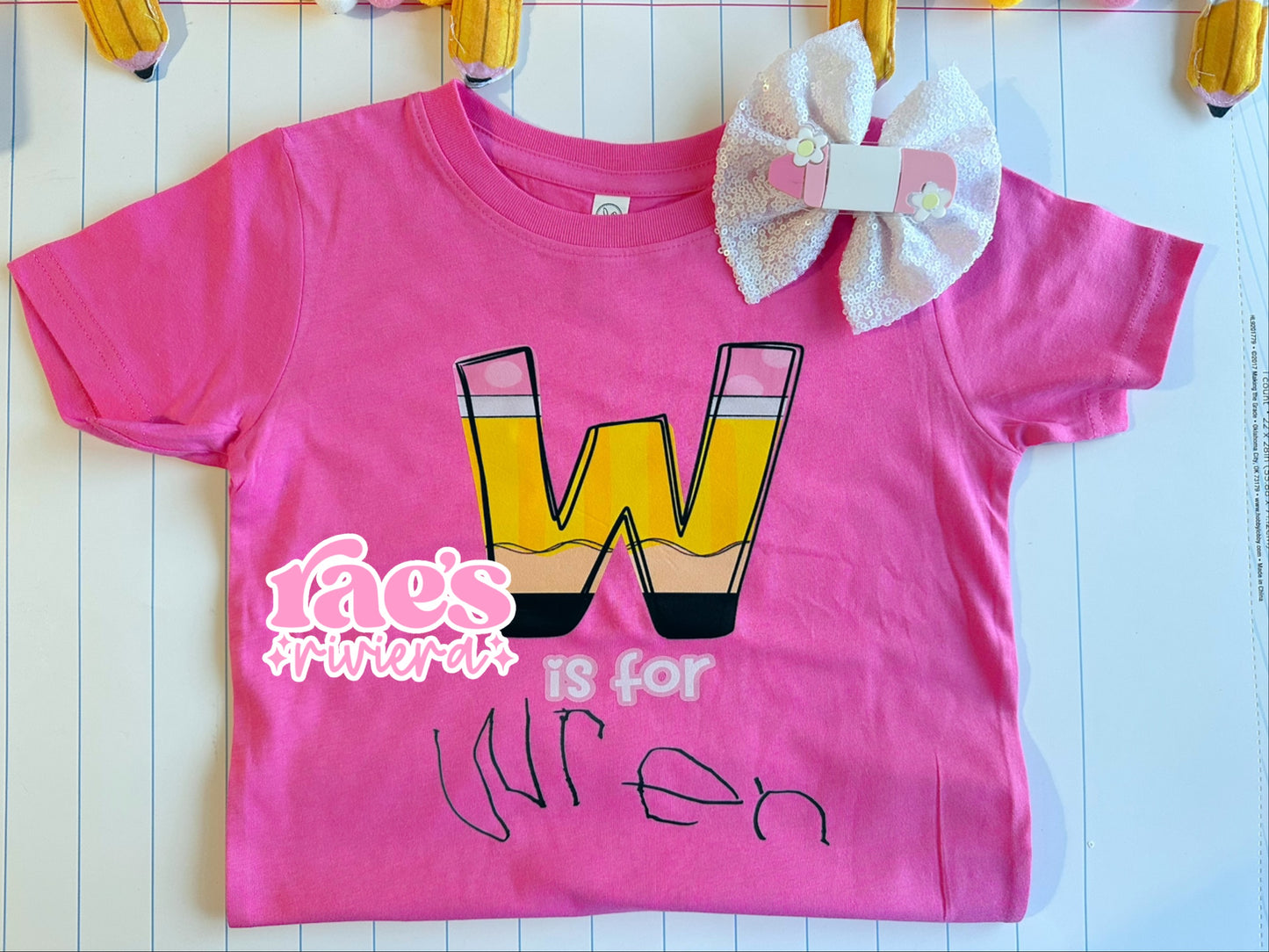 New Doodle Child's Writing Tee TODDLER