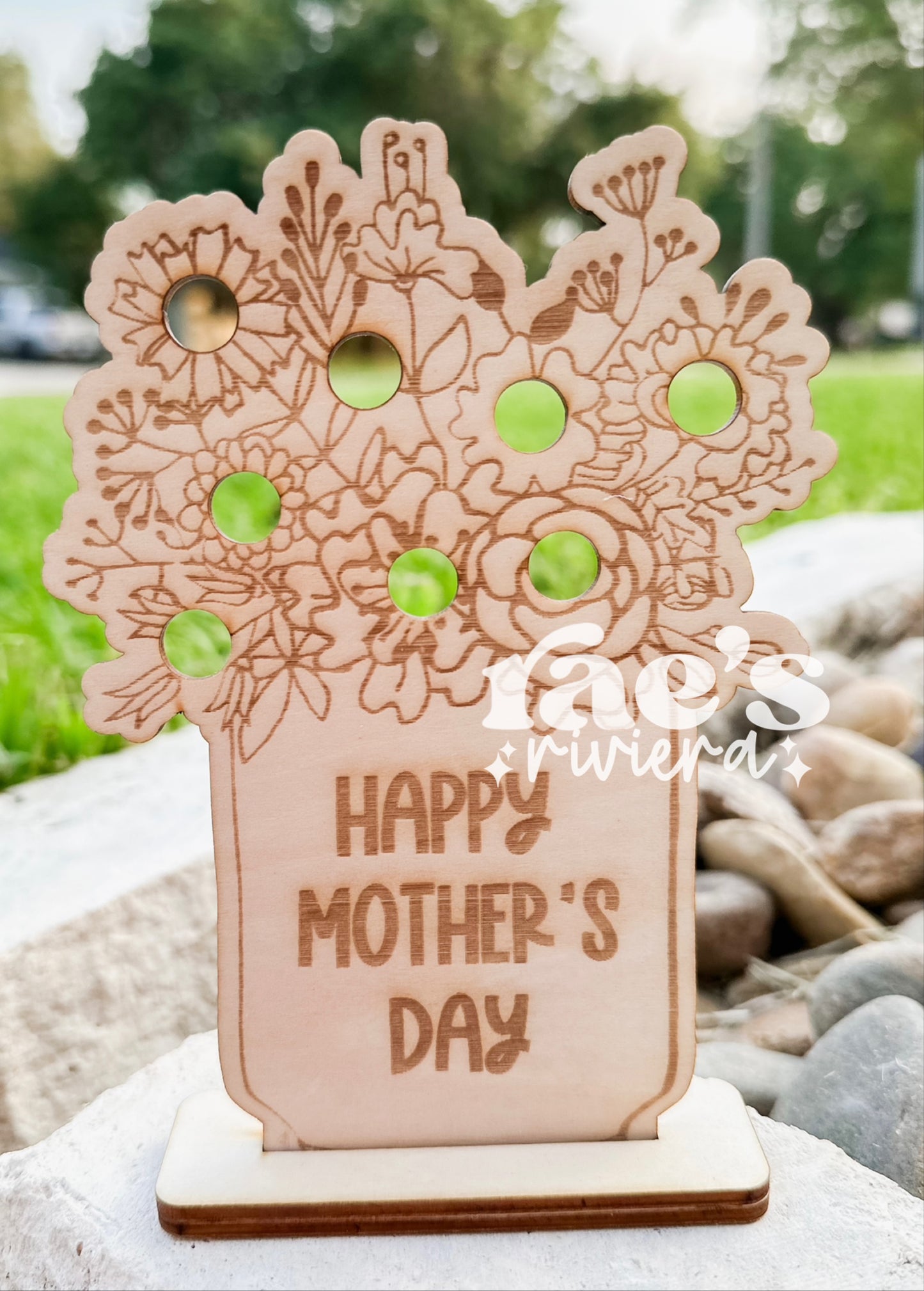 Mother's Day Hand Picked Flower Holder