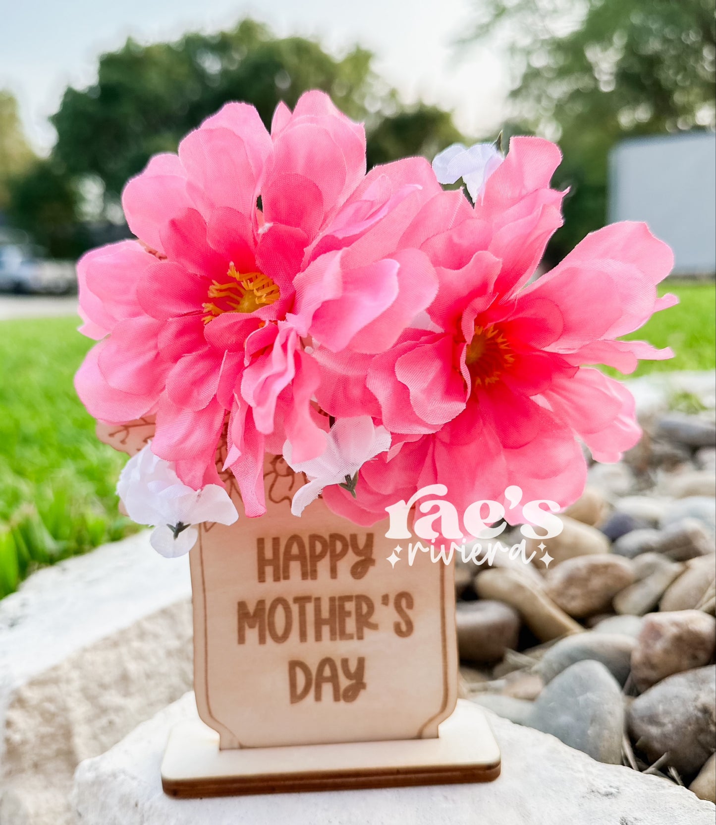 Mother's Day Hand Picked Flower Holder