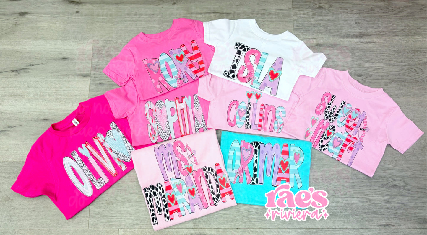 Sweetheart Doodle Kids Tee