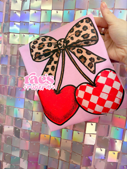 Leopard Lover Cherries Kids