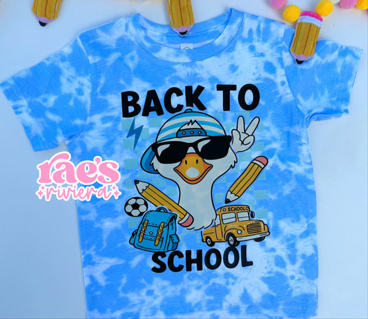 Back to School Goose Boy