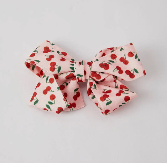 Cherry Bow Hairpin