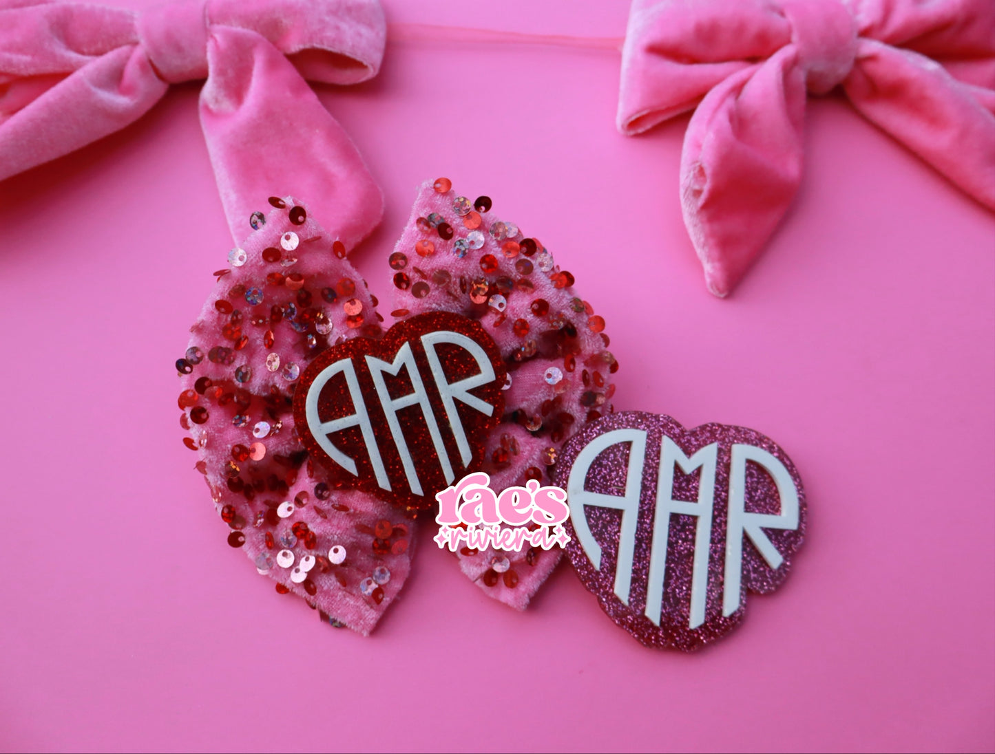 Heart Mono Hair Clip