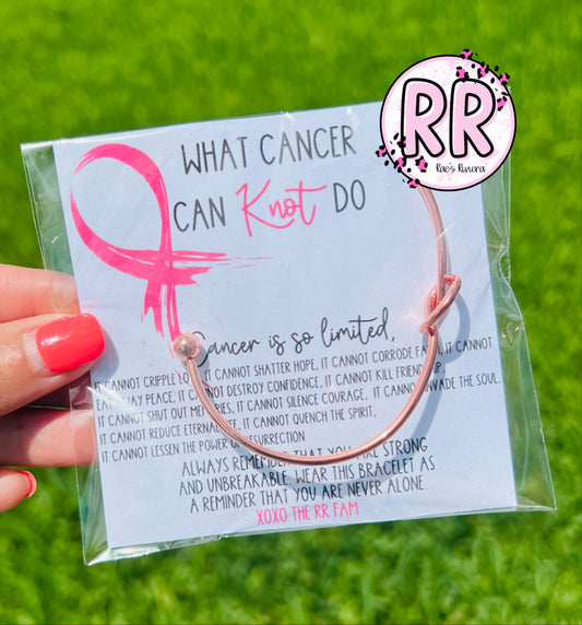 Cancer Knot Bracelet