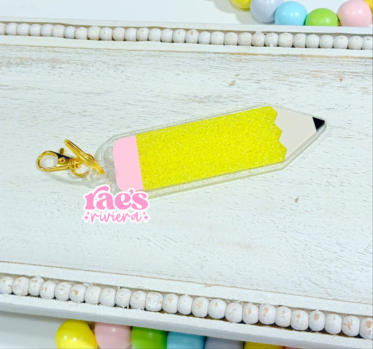 Pencil Keychain/Badge Reel/Lanyard Piece
