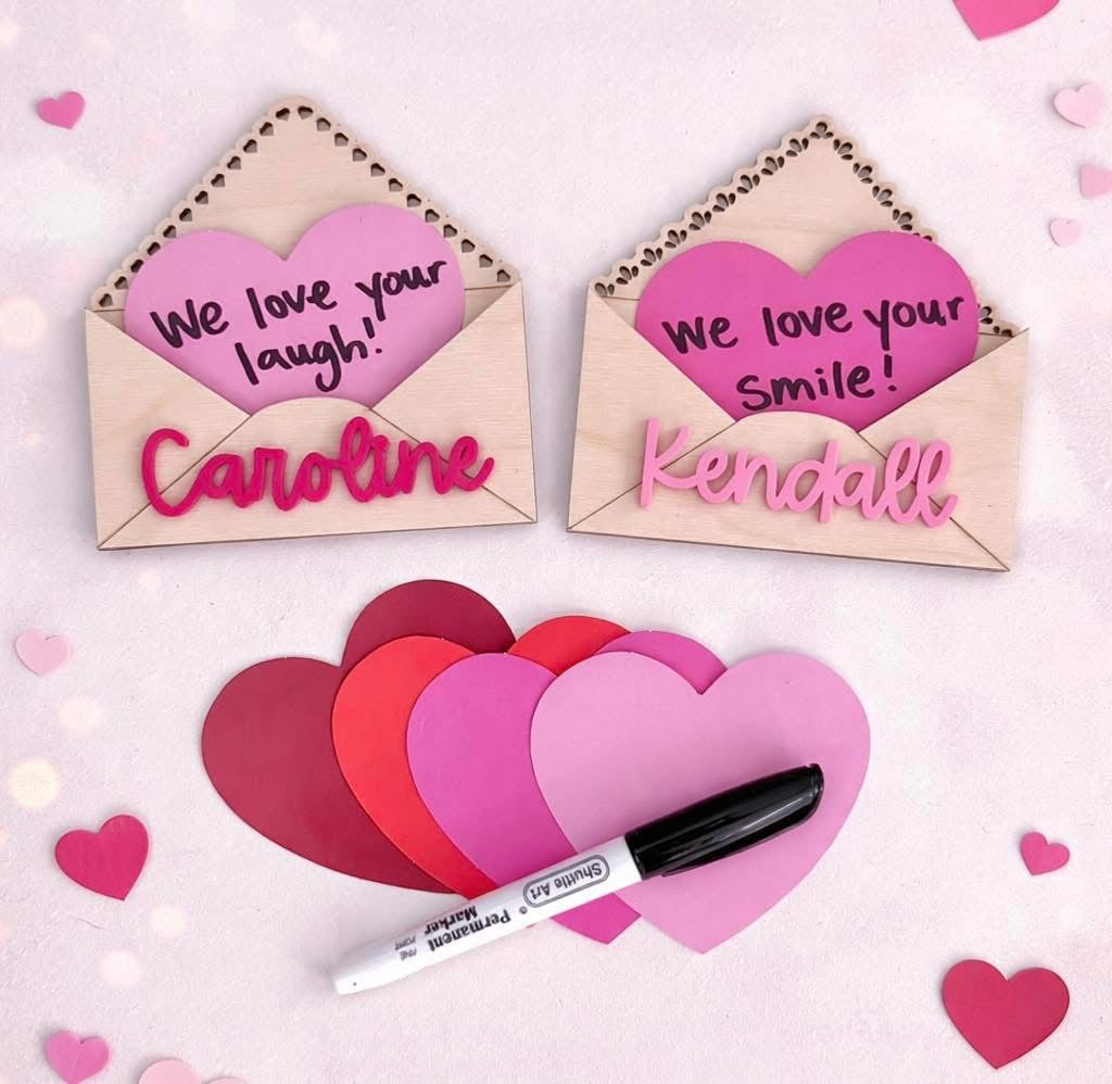 Sweetheart Magnetic Note Holder