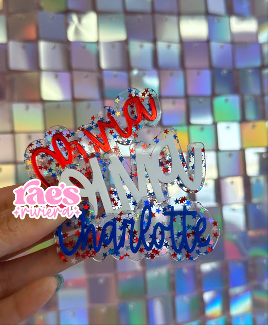 All The Stars Hair Clip