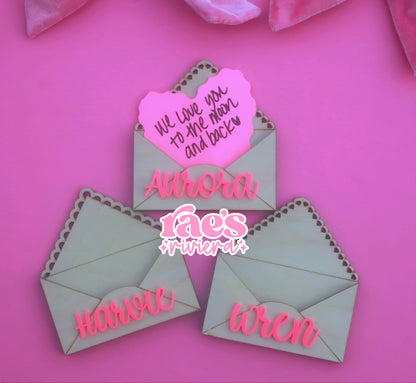 Sweetheart Magnetic Note Holder
