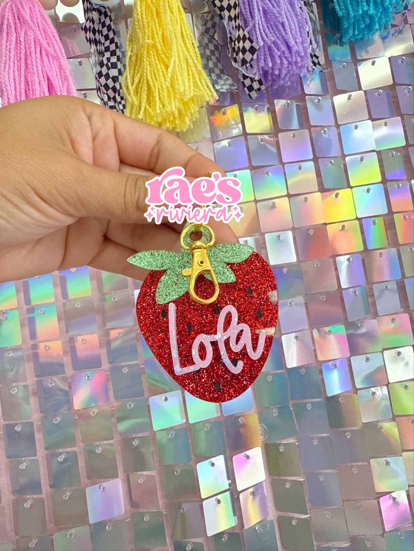 Strawberry Shortcake Keychain