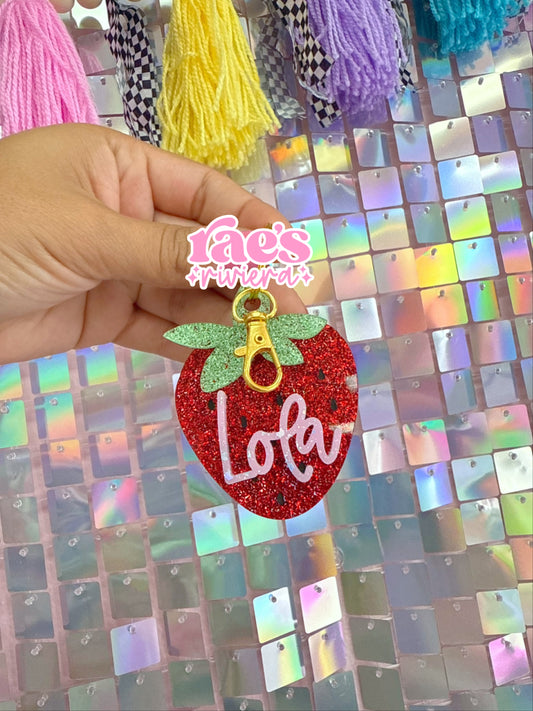 Strawberry Shortcake Keychain