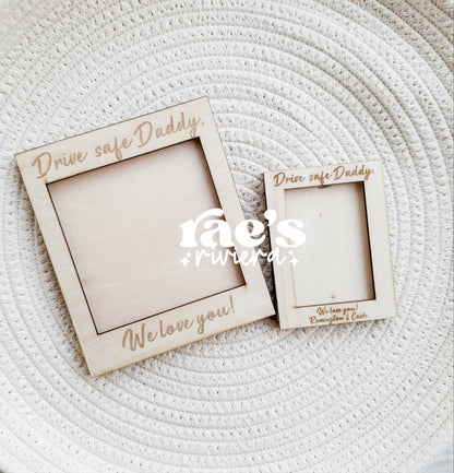 Father’s Day Photo Frame Visor Clip (Dad)
