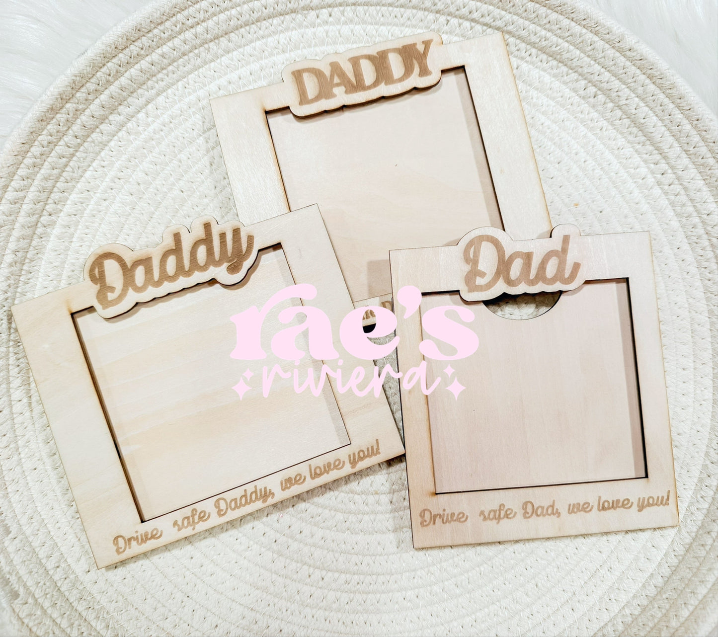 Father’s Day Photo Frame Visor Clip (Dad)