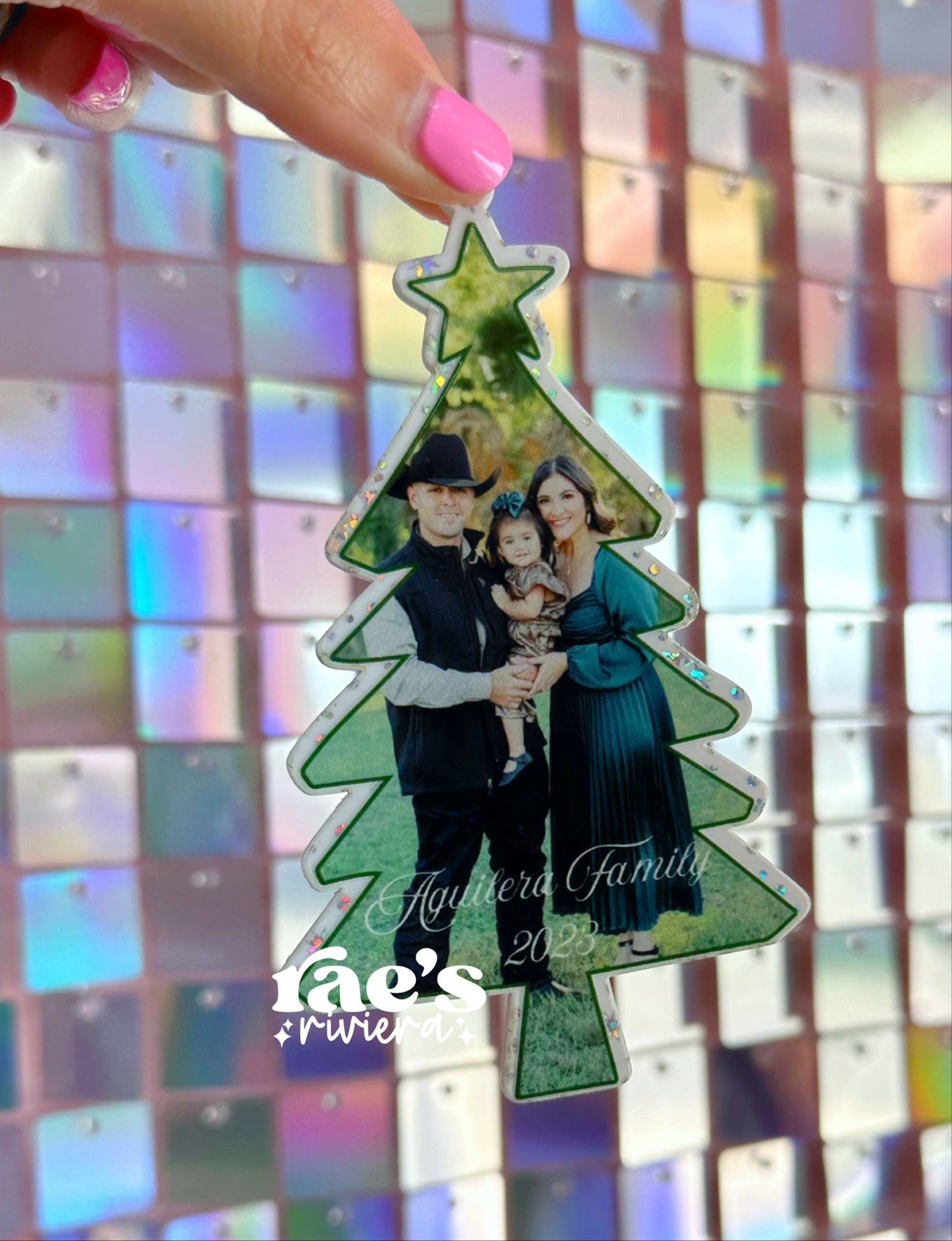 Mystery Acrylic Photo Ornaments