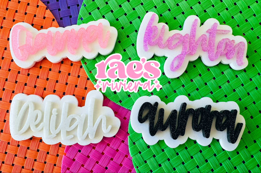 WS White Webs Hair Clips