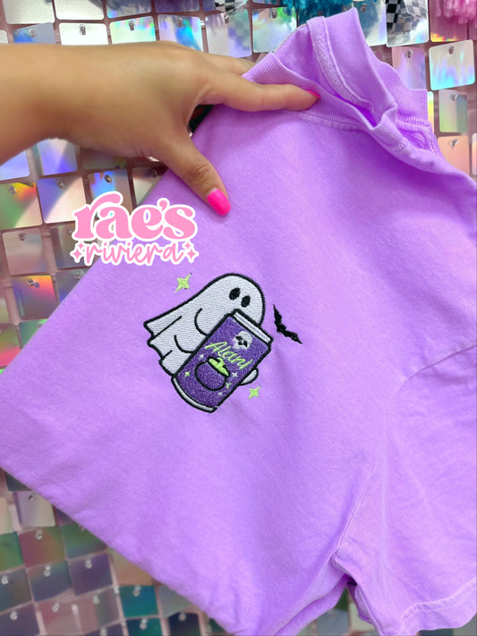 Embroidered Spooky Sips CC Tee