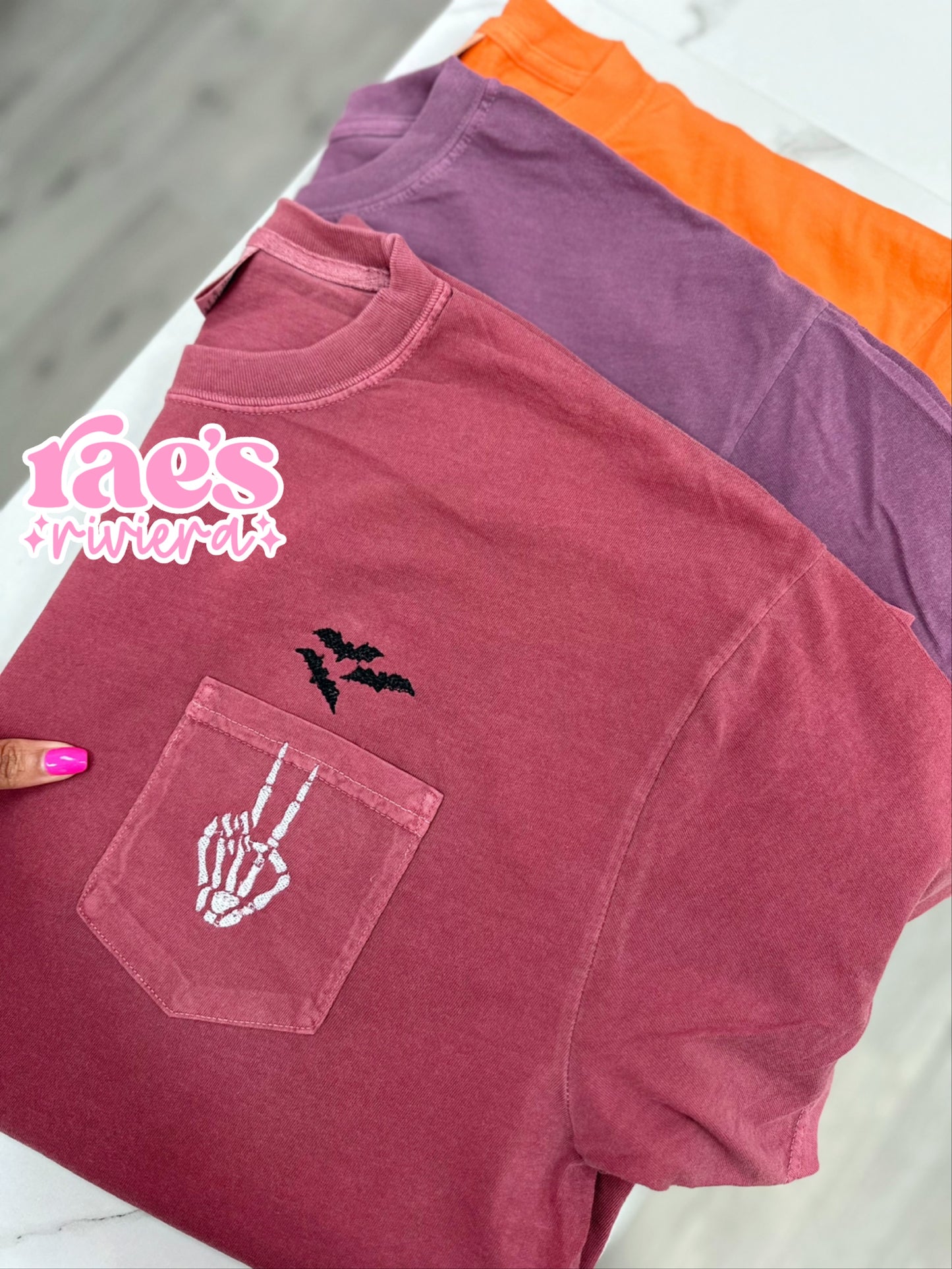 WS Haunted Pockets Embroidered CC Tee
