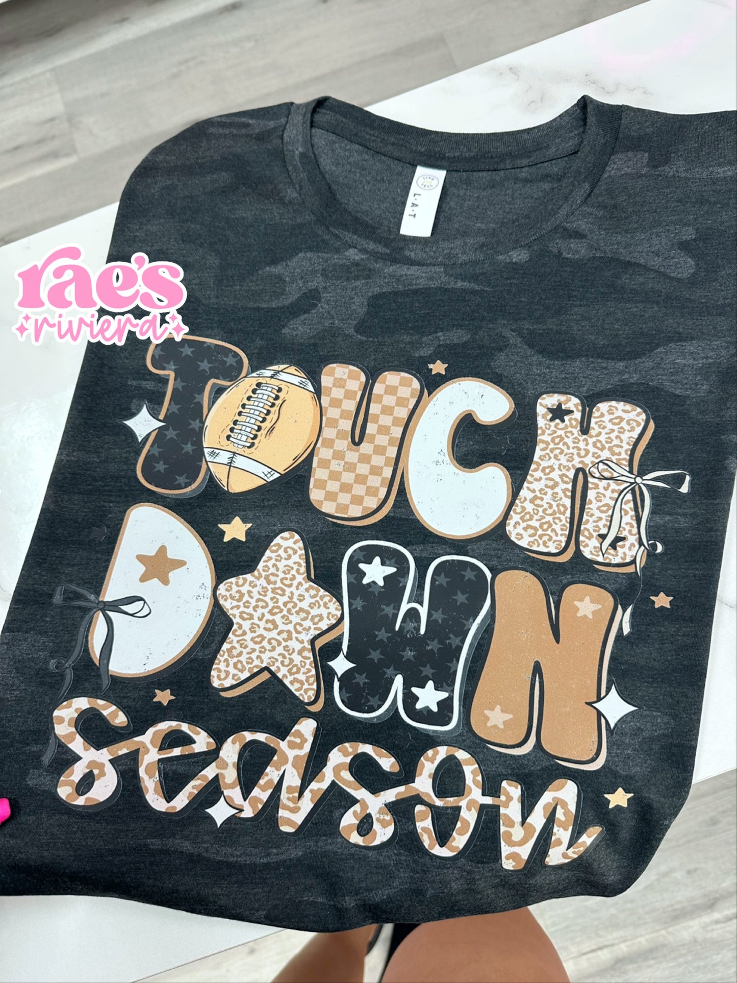 Touch Down Season Black Camo