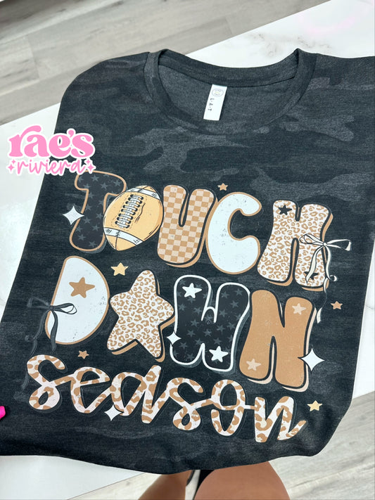 Touch Down Season Black Camo