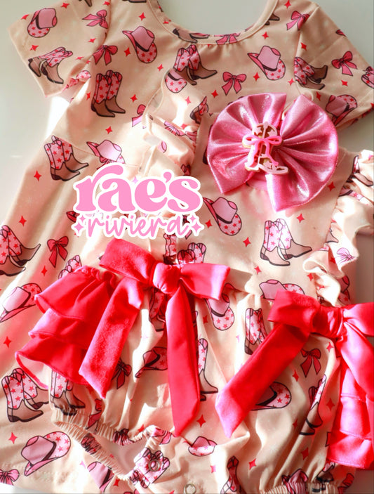 Let's Go Girls Romper/Dress