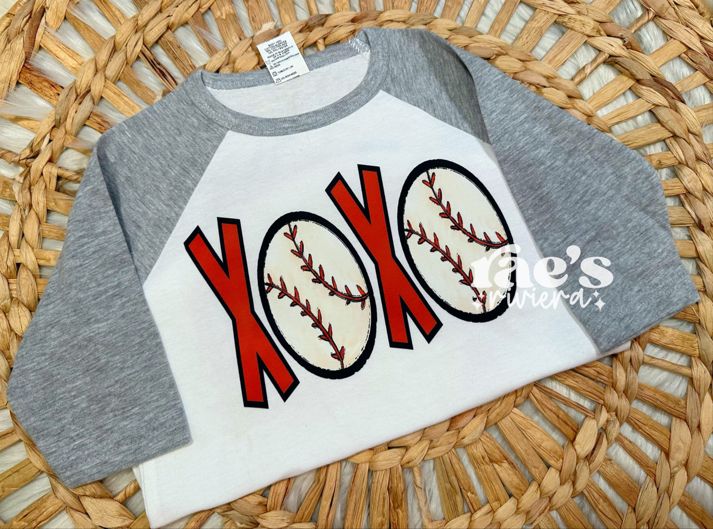 XOXO Kids Baseball Tee